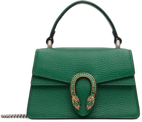 gucci suede bag green|gucci shoulder bag dionysus.